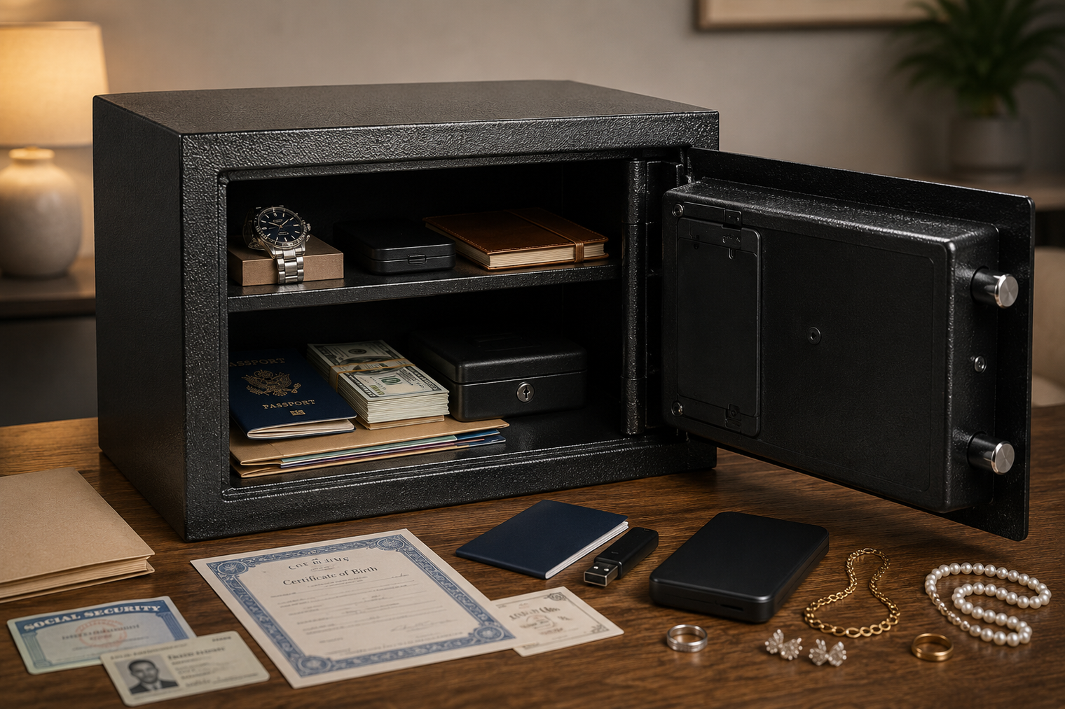 What Should You Keep in a Home Safe? The Complete Family Checklist (2026 Guide)