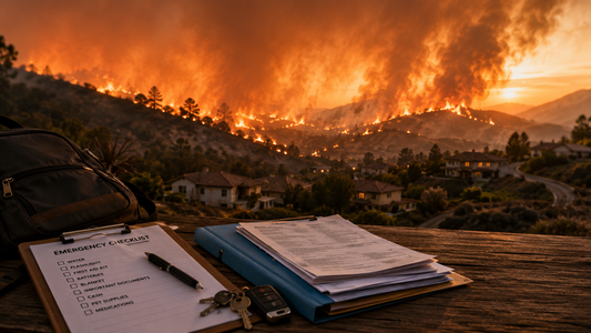 Wildfire Evacuation: How to Protect and Organize Your Most Important Documents