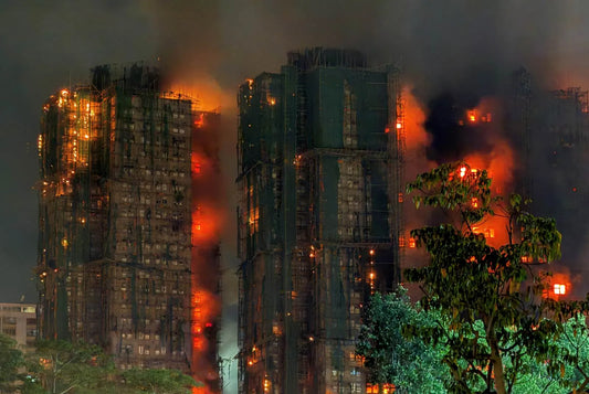 BREAKING: Deadly High-Rise Fire in Hong Kong Linked to Flammable Renovation Materials