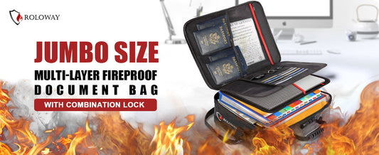 fireproof document bag