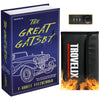 <New>Hidden Book Safe with Fireproof Money Bag