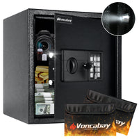 Safe Box | 1.5 Cubic Feet with Black Keypad | Voncabay