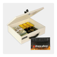 Safe Box | White Cash Storage & Safe | Voncabay