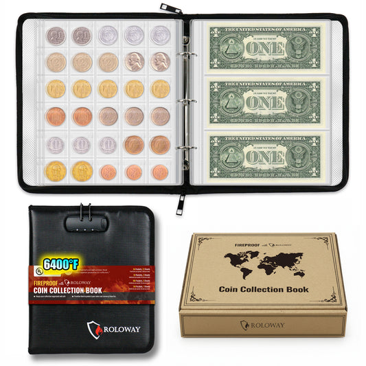 Coin Collection Book 6400°F AL