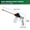 Expandable Garden Hose | 10-Mode High-Pressure Nozzle | Green