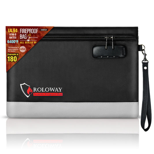 Newly ALL SEALED UP Fireproof Clutch 6400℉ AL | Black | M