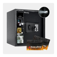 Safe Box | 1.5 Cubic Feet with Black Keypad | Voncabay