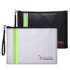 ROLOWAY Fireproof Document Bag (13.4 x 9.8 inches) with Reflective Strip