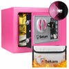 Fireproof safe | 0.23 Cubic Feet Pink | SKEAM